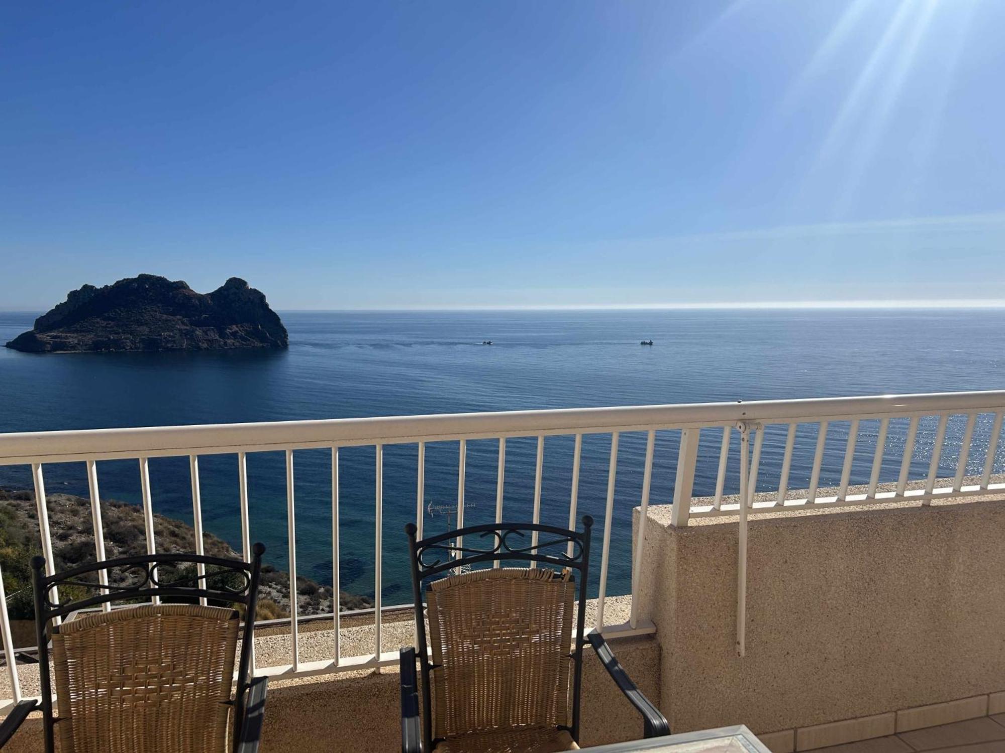 Apartamento Gladines Con Magnificas Vistas Al Mar Aguilas Exterior photo