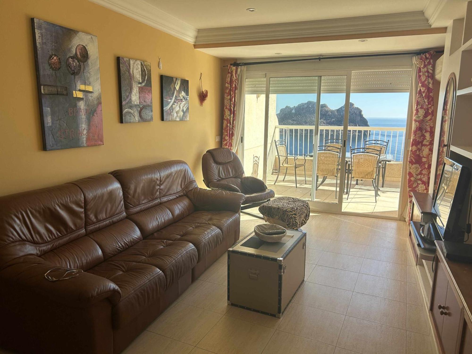 Apartamento Gladines Con Magnificas Vistas Al Mar Aguilas Exterior photo